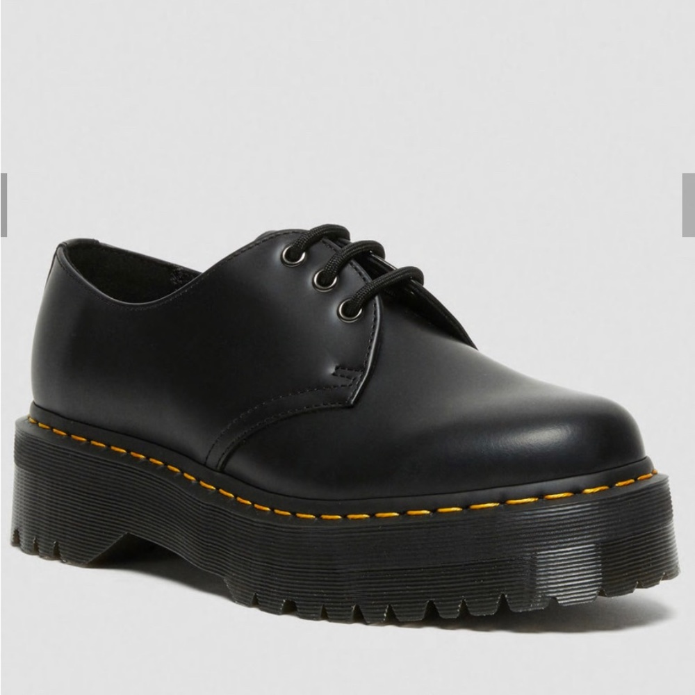 Dr. Martens 1461 SMOOTH LEATHER PLATFORM SHOES